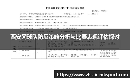 西安网球队防反策略分析与比赛表现评估探讨